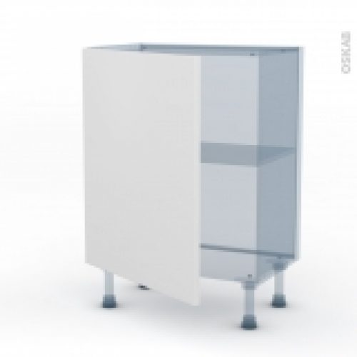 Ginko Blanc Kit Renovation 18 Meuble Bas Prof37 1 Porte L60Xh70Xp375