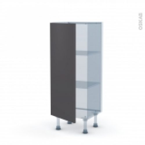 Ginko Gris Kit Renovation 18 Meuble Bas Prof37 1 Porte L40Xh92Xp375