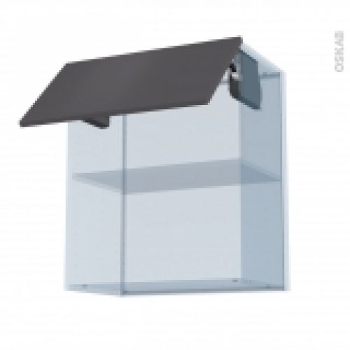 Ginko Gris Kit Renovation 18 Meuble Haut Mo Niche 3638 1 Porte L60Xh70Xp375