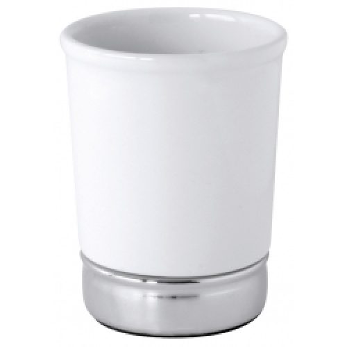 Gobelet blanc en grès