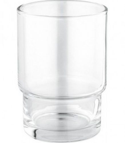 Gobelet verre pour support Essentials chrome livré sans support