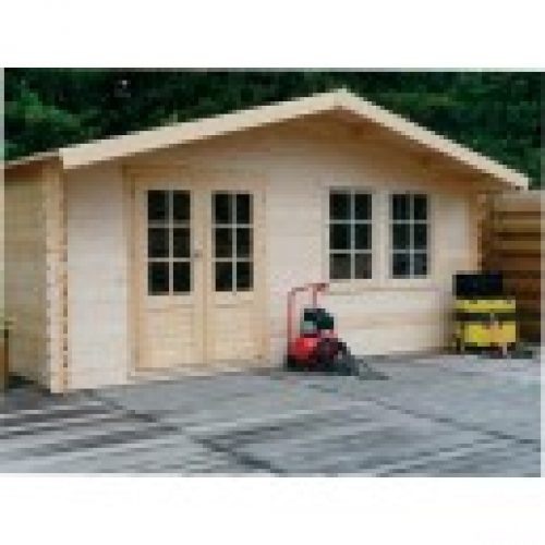 Grand chalet de jardin en bois VENIER 28.9 m2