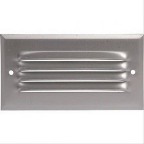 Grille alu avec moust, 140×75, ép 9mm,
