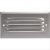 Grille alu avec moust, 140×75, ép 9mm,