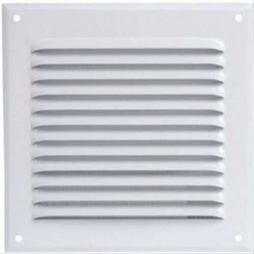 Grille alu laquée carrée 210×165, Sans Moustiquaire