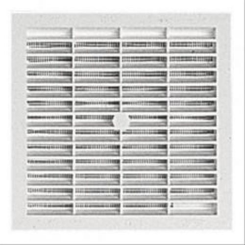 Grille carrée Nicoll B214 avec moustiquaire 201x201mm passage 200cm² – NICOLL