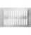 Grille coulissante V2A réglable 260 x 90 mm