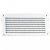 Grille d’aération à auven – aluminium anodisé – 100 cm3 – Bezault