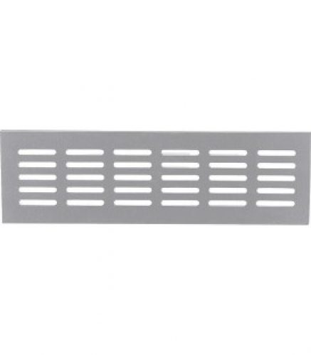 Grille d´aération en aluminium 400x100mm aluminium anodisé EV1