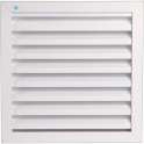 Grille d&rsquo;aération murale 411 – Aluminium – Blanc – Renson