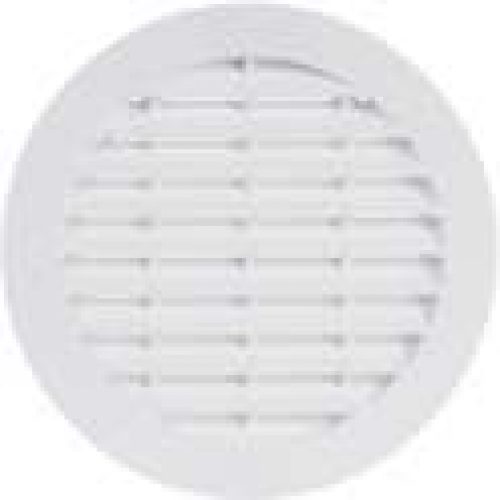 Grille d&rsquo;aération ronde – Avec moustiquaire – Girpi
