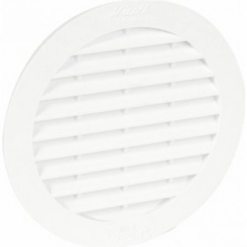 Grille d’aération ronde avec moustiquaire pour tuyau fibrociment