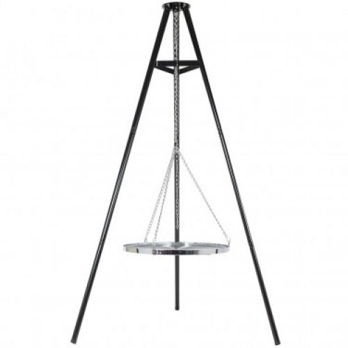 Grille de cuisson sur trépieds pour braseros