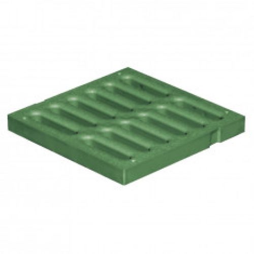 Grille de sol PVC légère anti-choc – VERT – FIRST-PLAST