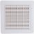 Grille de ventilation blanche 226×323