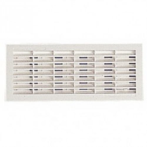 Grille de ventilation FB101, 88x234mm, à visser ou à coller, 100cm2