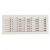 Grille de ventilation FB151, 100x279mm, à visser ou à coller, 150cm2