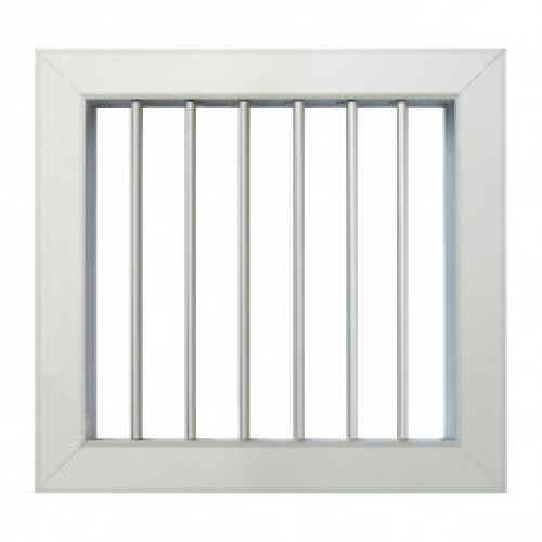 Grille de ventilation porte et cheminée 140x130mm