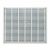 Grille de ventilation PVC 220x180mm – extra plate 5mm