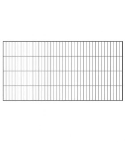 Grille Garden anthracite métallique, 2000x1250mm