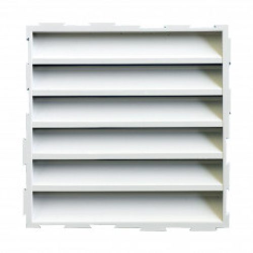 Grille murale carrée en PVC pour assemblage multiple
