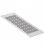 Grille murale, plastique blanc type FRS-WGS 1