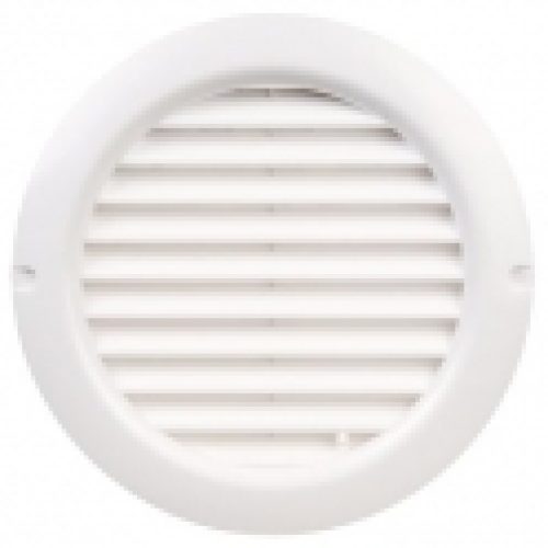 Grille ronde réglable – Ø 100 et 150 mm – Renson