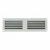 Grille ventilation métal 200x60mm – Couleur Aluminium ou inox