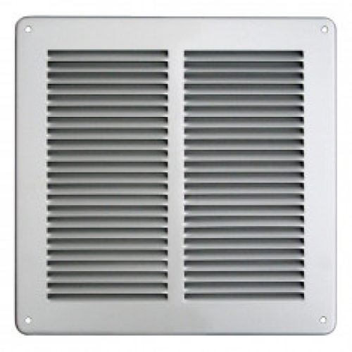 Grille ventilation métal 240x240mm – Couleur Aluminium ou inox