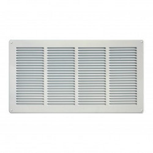 Grille ventilation métal 440x240mm – Couleur Aluminium ou inox