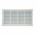 Grille ventilation métal 440x240mm – Couleur Aluminium ou inox