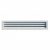 Grille ventilation rectangulaire PVC 305x60mm à encastrer