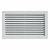 Grille ventilation rectangulaire PVC 380x230mm à encastrer