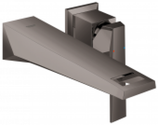 GROHE Allure Brilliant – 2-Loch-Wachtischwandbatterie Ausladung 210 mm hard graphite