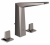 GROHE Allure Brilliant – 3-Loch-Wachtischbatterie Zugstab-Ablauf hard graphite