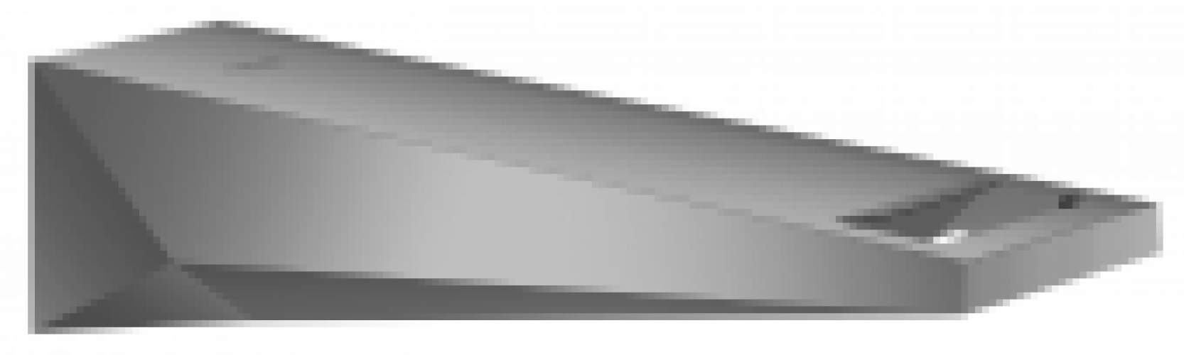 GROHE Allure Brilliant – Bec déverseur pour baignoire avec 1 sortie hard graphite brossé