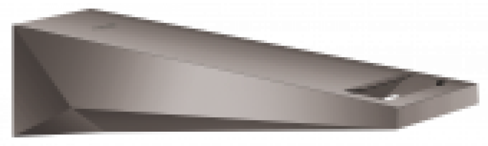 GROHE Allure Brilliant – Bec déverseur pour baignoire avec 1 sortie hard graphite