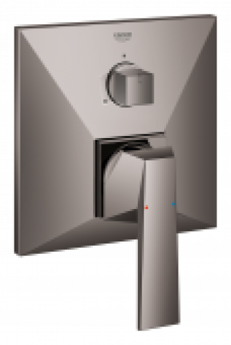 GROHE Allure Brilliant – Façade de mitigeur monocommande encastré pour 3 sorties et avec inverseur intégré 3 voies hard …