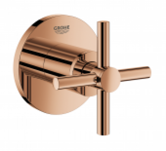 GROHE Atrio – Façade pour robinet d’arrêt encastré pour 1 sortie warm sunset