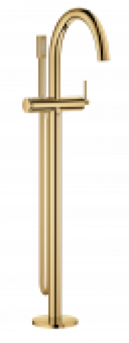 GROHE Atrio – Mitigeur monocommande bain pour montage au sol avec 2 sorties cool sunrise