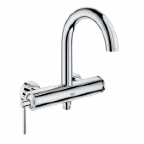 GROHE Atrio – Mitigeur monocommande de bain avec 2 sorties chrome