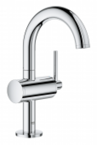 GROHE Atrio – Mitigeur monocommande lavabo taille M avec bonde de vidage Push-Open chrome