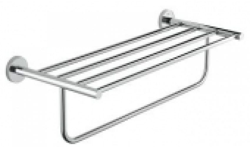 GROHE BauCosmopolitan – Barre porte-serviettes chrome