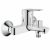 GROHE BauEdge – Mitigeur monocommande de bain avec 2 sorties chrome