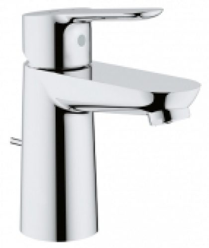 GROHE BauEdge – Mitigeur monocommande lavabo taille S avec limiteur de température avec garniture de vidage en plastique ch…