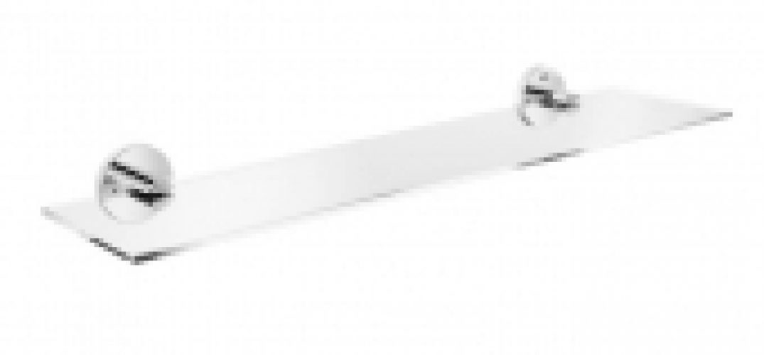 GROHE Essentials – Étagère en verre chrome / clair