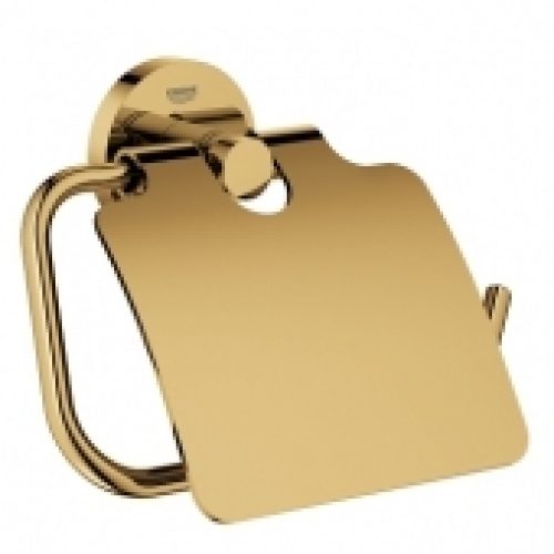 GROHE Essentials – WC-Papierhalter mit Deckel cool sunrise