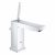 GROHE Eurocube Joy – Mitigeur monocommande lavabo taille M avec garniture de vidage chrome