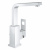 GROHE Eurocube – Mitigeur monocommande lavabo taille L avec bec orientable avec garniture de vidage chrome