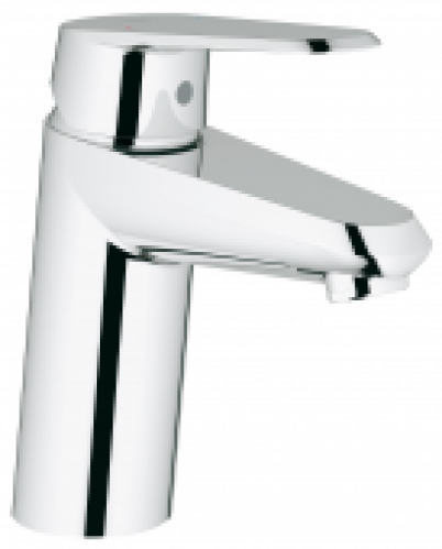 GROHE Eurodisc Cosmopolitan – Mitigeur monocommande lavabo taille S avec limiteur de débit sans garniture de vidage chrome